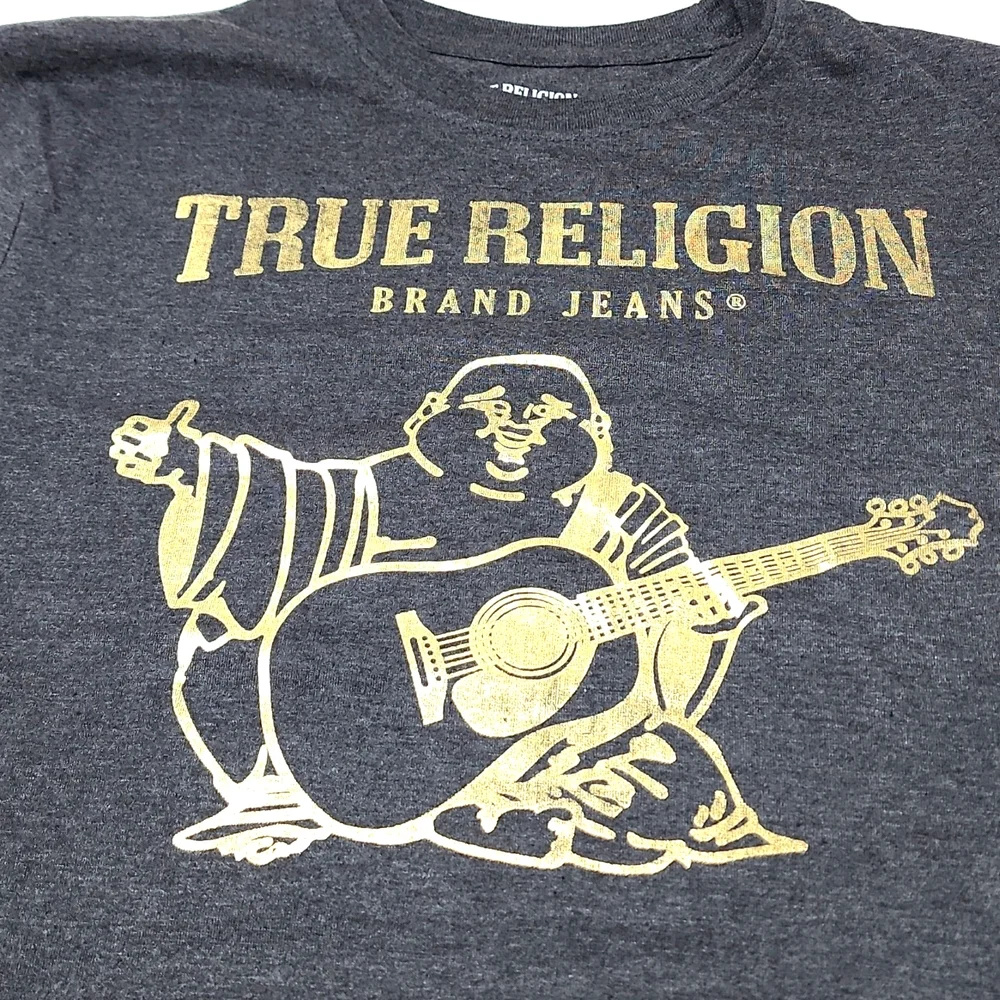 TRUE RELIGION DARK GREY (CHARCOAL) MEDIUM TSHIRT